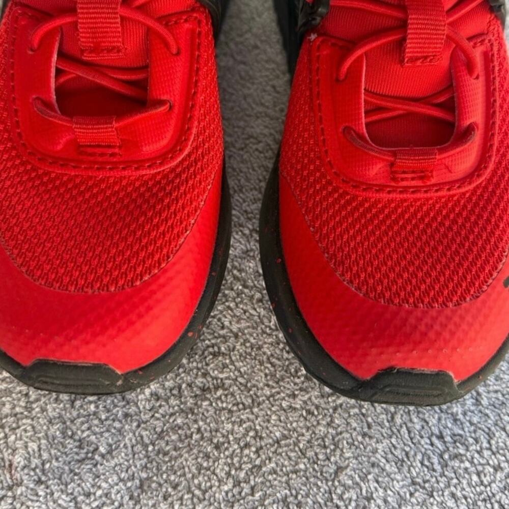 Boys Puma Pacer 23 Speckled Red Black Little Kid Size 11C - Picture 6 of 8